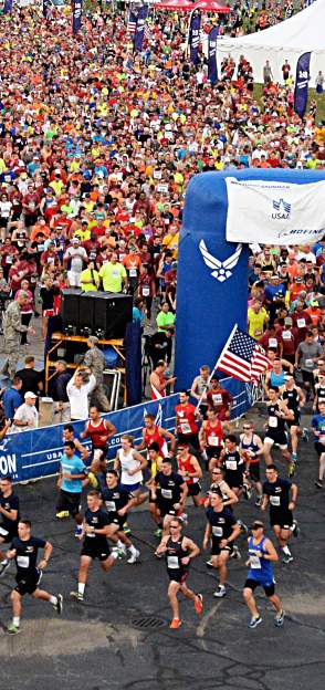 Experience the Thrill of the Air Force Marathon in Dayton