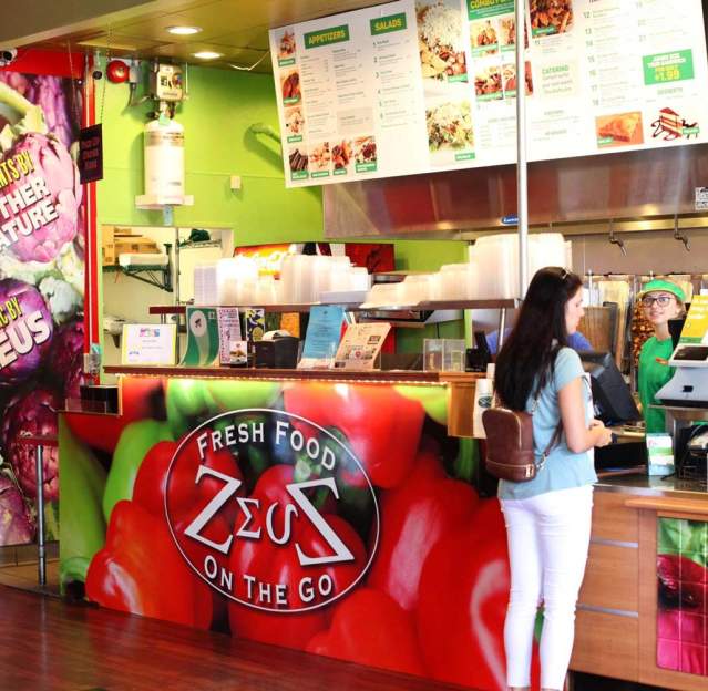 Zeus restaurant sale