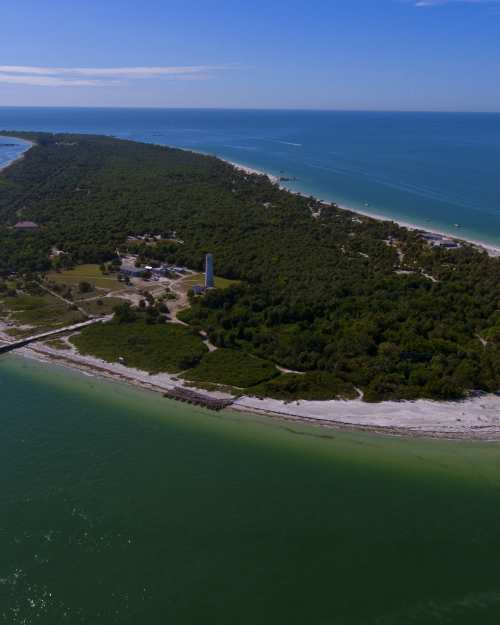 Egmont Key Tampa Bay Gulf of Mexico Lighthouse