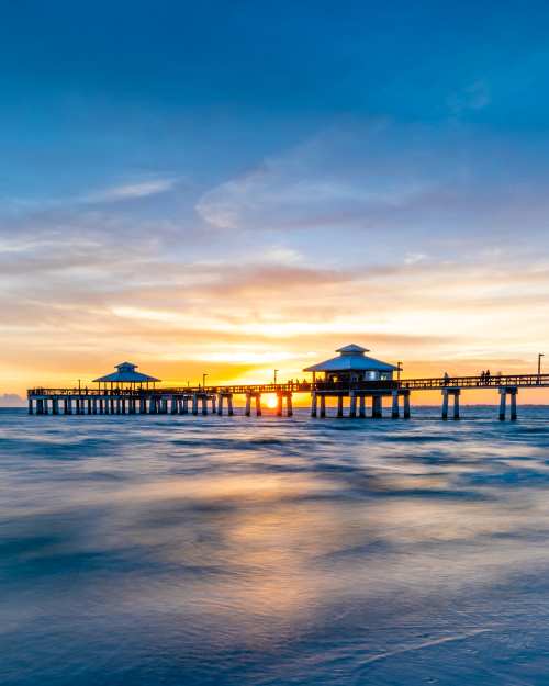 FORT MYERS PIER SUNSET