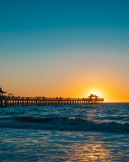 Naples Pier Sunset