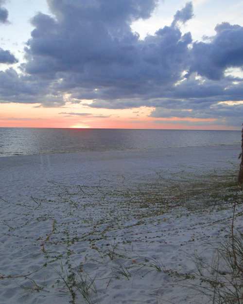 evening at Mexico Beach