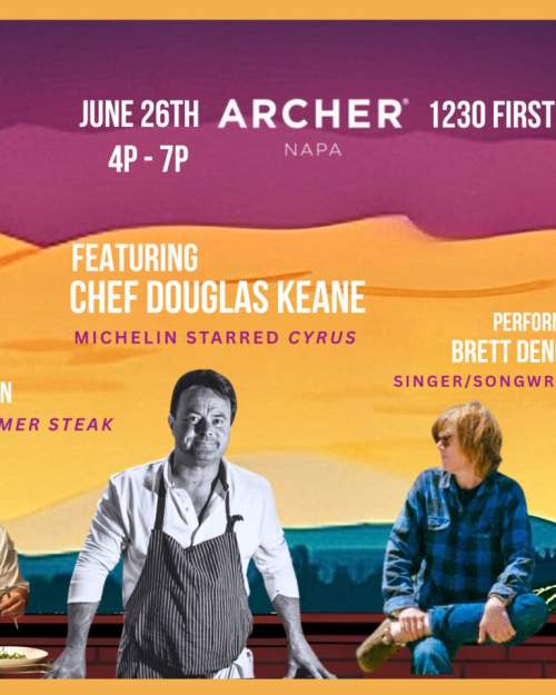 VINES, VIEWS and VIBES: Benefit for V Foundation at Archer Hotel Napa