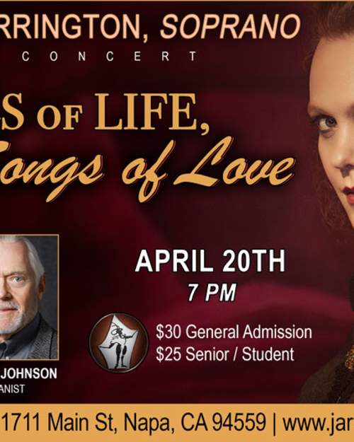 Songs of Life, Songs of Love: Morgan Harrington in Concert