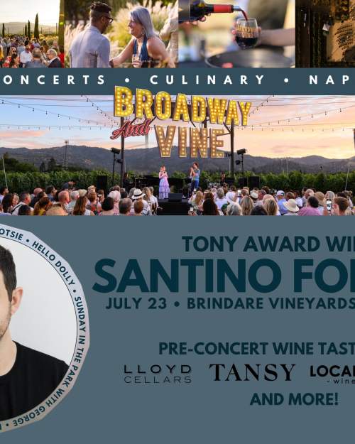 Broadway and Vine with Tony Award Winner Santino Fontana, star of the Oscar Winning Disney film: FROZEN