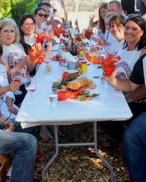 Lobster Feast in the Vineyard!