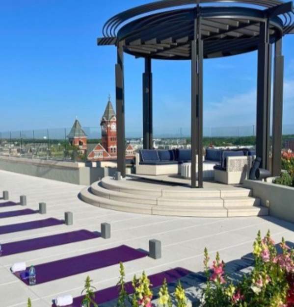 Rooftop Yoga at Walt's on The Roof