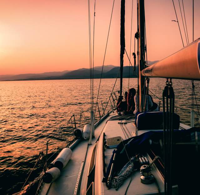 Sailboat on the Bay