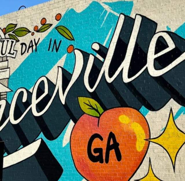 Downtown Lawrenceville Mural