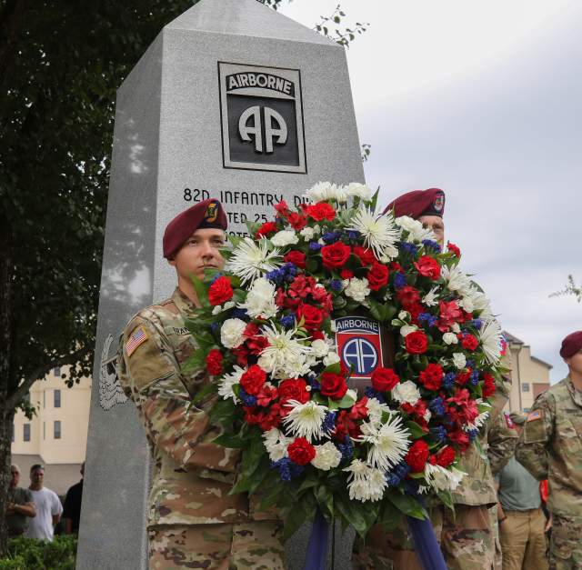 82nd Airborne Division Memorial Ceremony