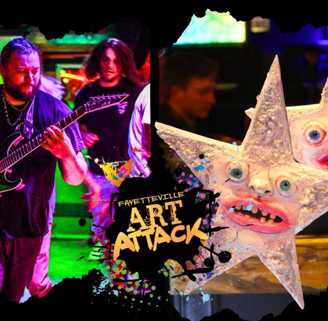 The Fayetteville Art Attack, Wednesday, February 11th!