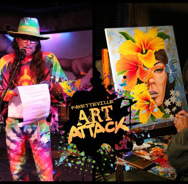 The Fayetteville Art Attack, Wednesday, March 11th!