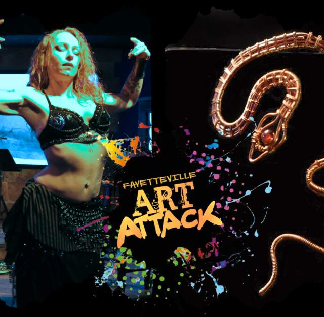 The Fayetteville Art Attack, Wednesday, July 22nd!