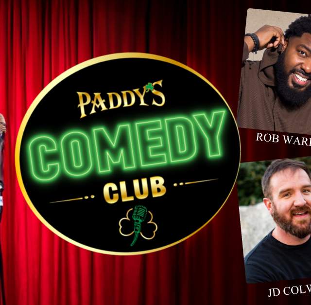 Paddy's Comedy Club presents Rob Ward and JD Colwell