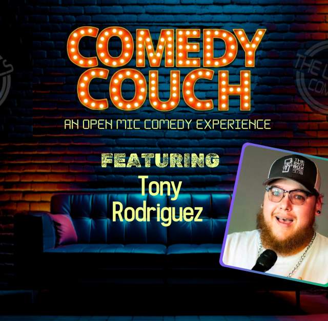 The Comedy Couch with the Locals Comedy and Tony Rodriguez