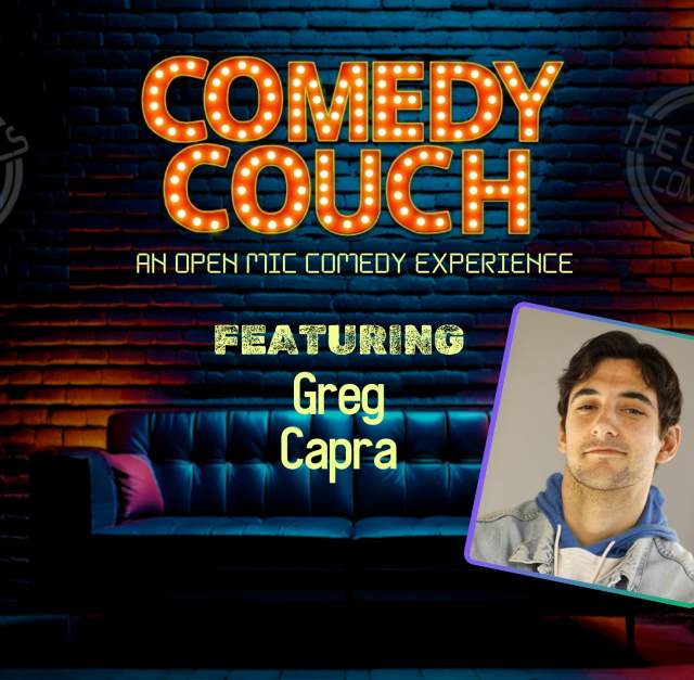 The Comedy Couch with the Locals Comedy and Greg Capra