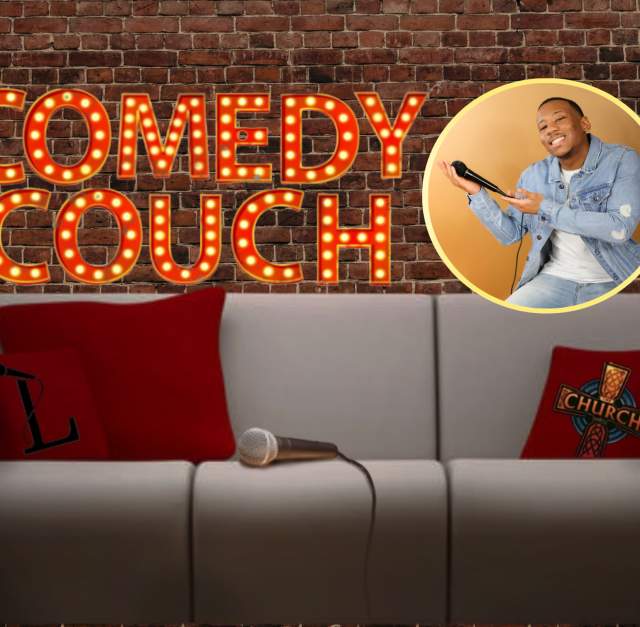 The Comedy Couch with the Locals Comedy and Tahj Jones