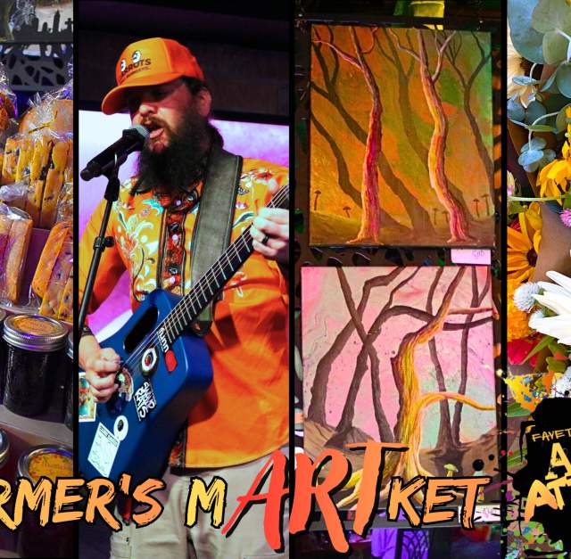 The Farmer's M-ART-ket Fayetteville Art Attack
