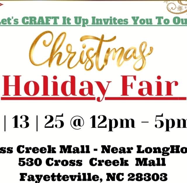 Christmas Holiday Fair At Cross Creek Mall