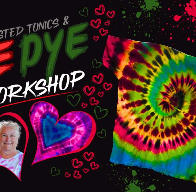 Twisted Tonics and Tie Dye seasoned by Pepper