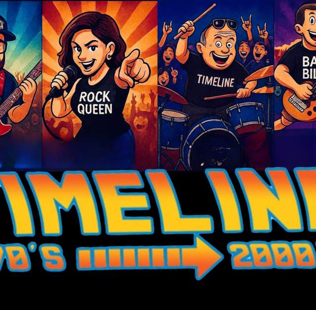 Timeline 70's - 2000's cover band LIVE at Paddy's Irish Pub