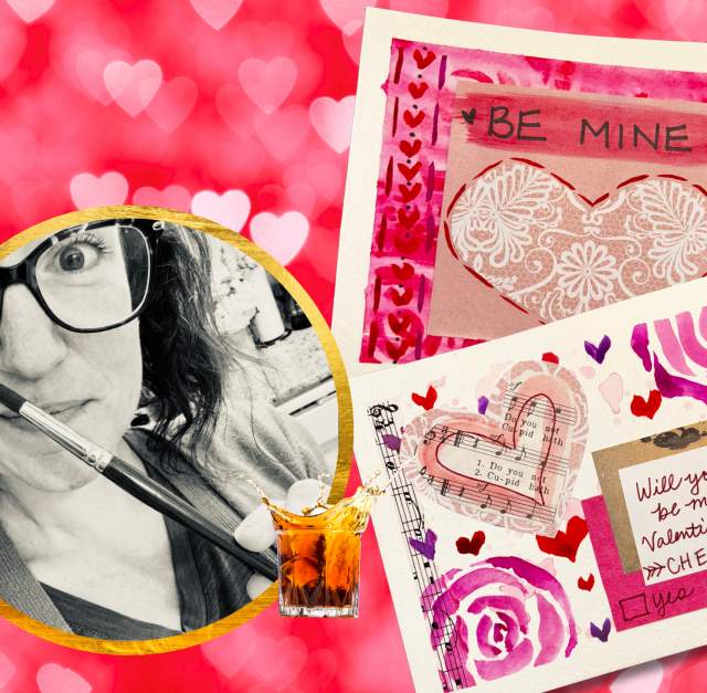 Whiskey & Watercolors with artist Jessie Cook