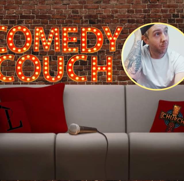 The Comedy Couch with the Locals Comedy and Robert Every