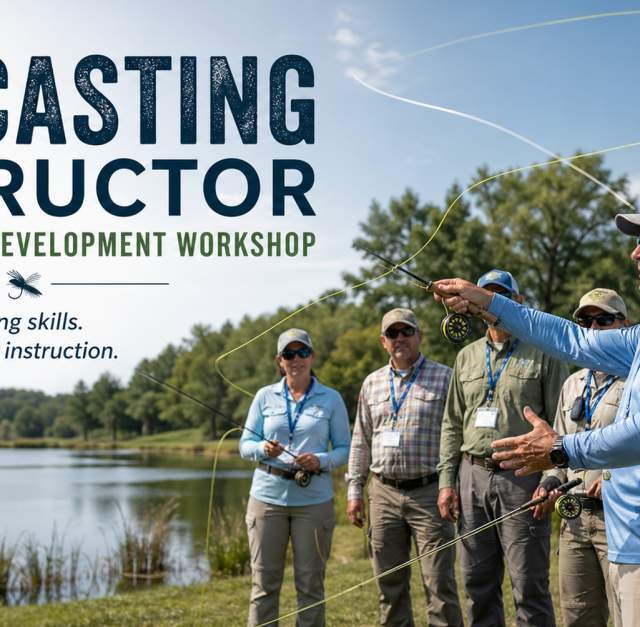 Fly-casting Instructor Professional Development