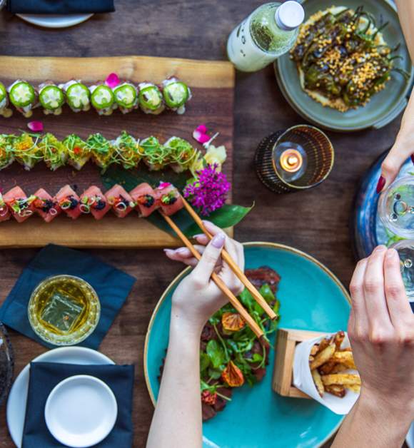 Seito Sushi food overview