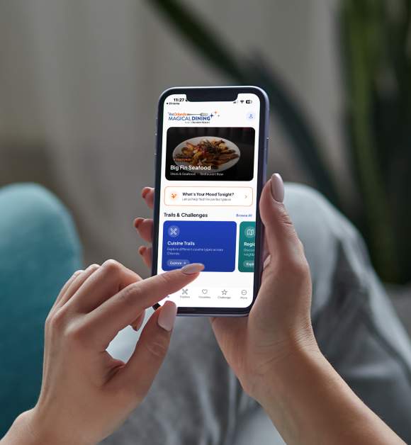 Magical Dining Mobile App Web Container