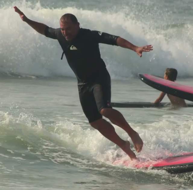 Learn to Surf From a Pro - Lesson 2: Hands off the board