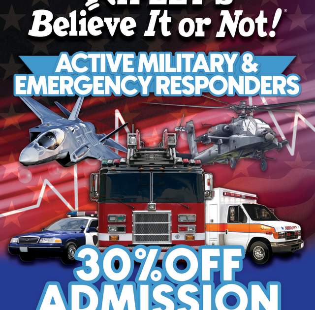 Active Military & Emergency Responders Appreciation