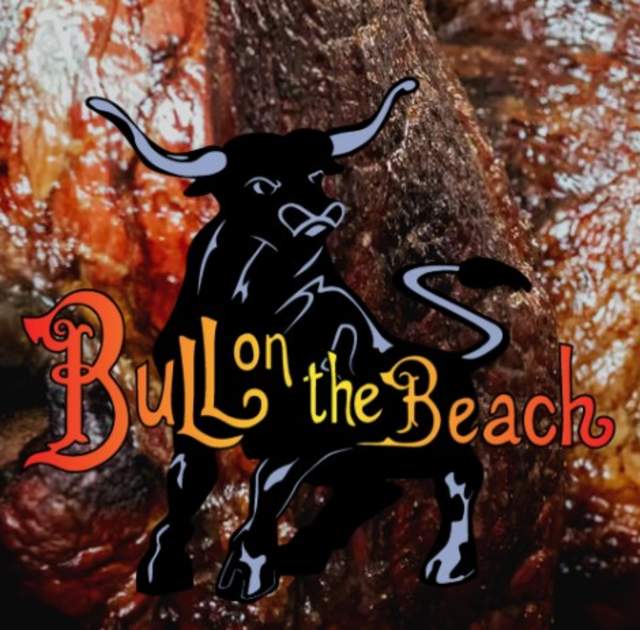 Bull On The Beach