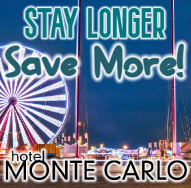 Stay Longer, Save More at Hotel Monte Carlo