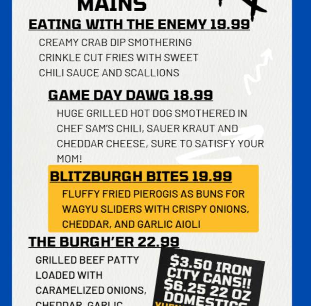 Buxy's Salty Dog & Dry Dock 28 2026 Football Specials 2