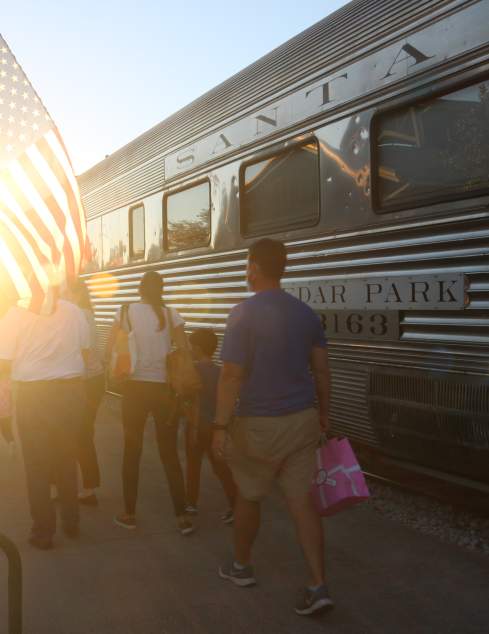 Cedar Park, Texas Train Platform