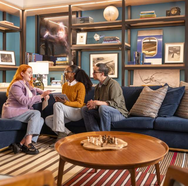 Ameswell - Team Meeting in The Ames Library