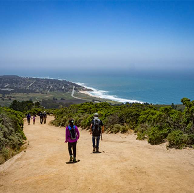 Hiking in Pacifica