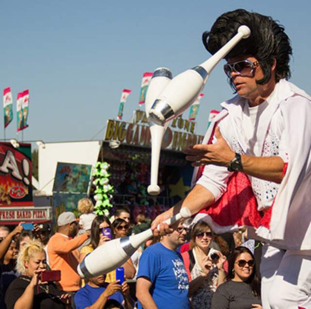 Roberto the Magnificent at the San Mateo County Fair