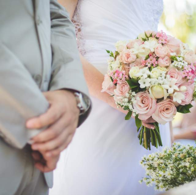 Bride-and-groom-at-their-wedding