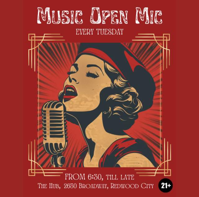 Music Open Mic Every Tuesday at The Hub RWC