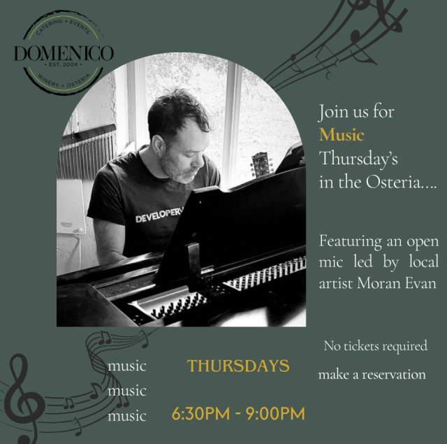 Music Thursdays in the Osteria