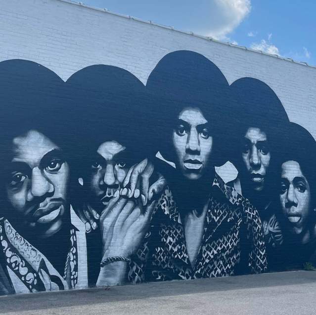 Jackson 5 Mural in Gary