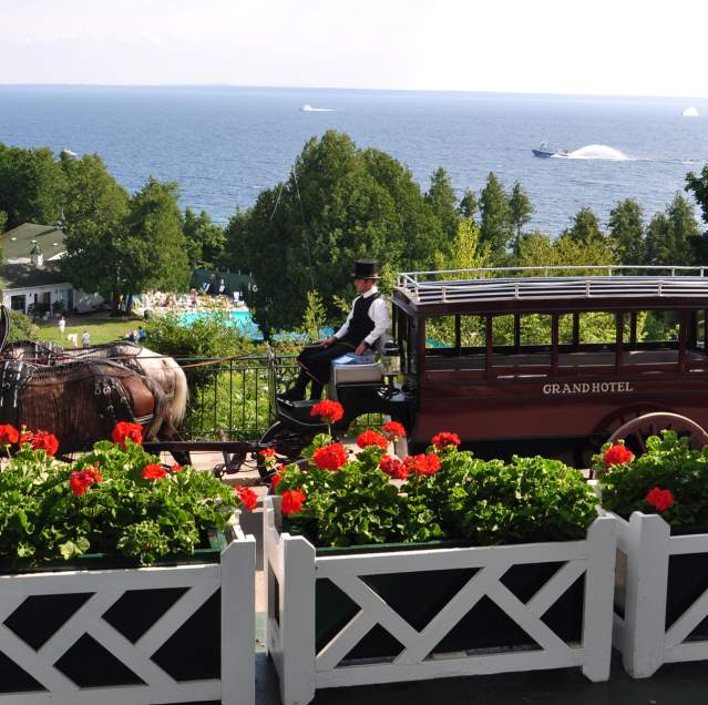 Mackinac Island - Grand Hotel Carriage