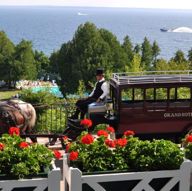 Mackinac Island - Grand Hotel Carriage