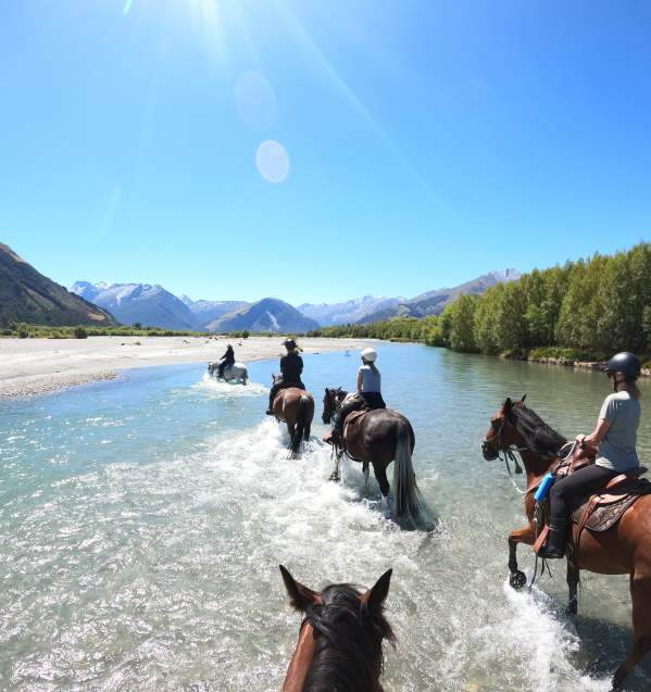 Horse riding in Glenorchy, Lighthorse Adventures