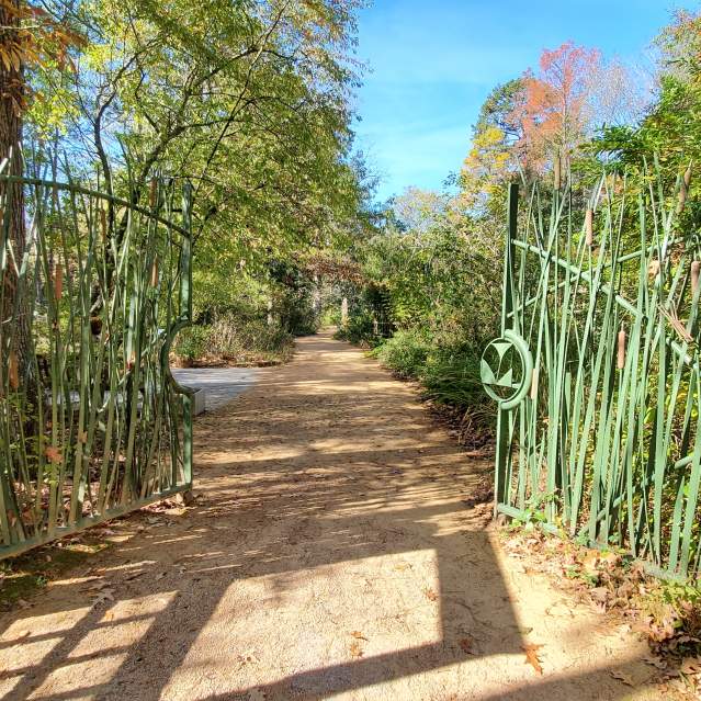 North Carolina Botanical Garden Gates