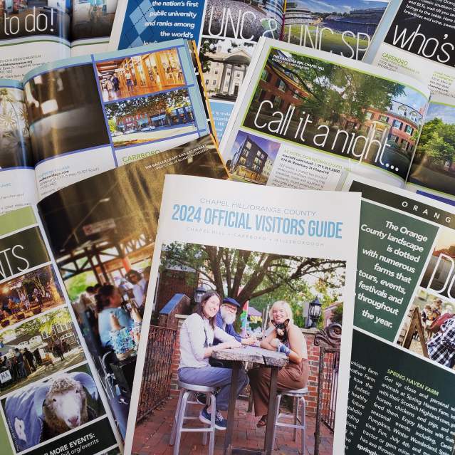 Request Literature | Chapel Hill and Orange County Visitors Bureau