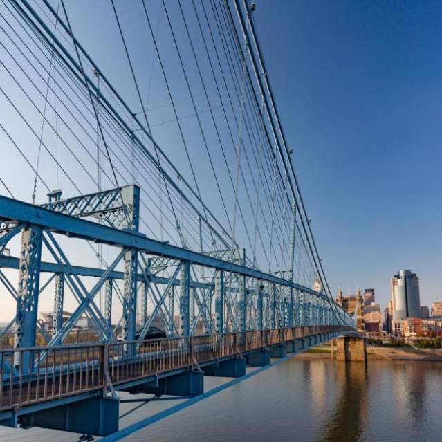 John A. Roebling Suspension Bridge