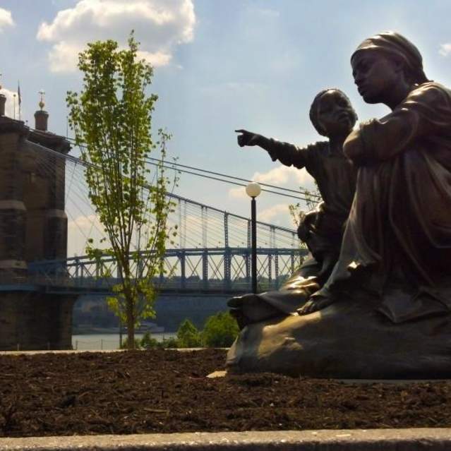 Black Brigade Monument at Smale Riverfront Park (photo: CincinnatiUSA.com)